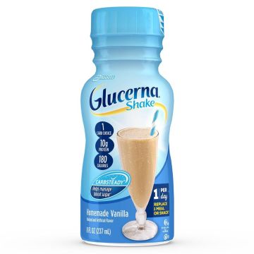 Glucerna Shake Ready to Drink by Abbott Nutrition - Singles, Vanilla