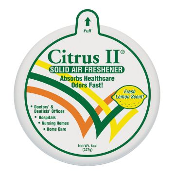 Citrus II Solid Air Freshener by Beaumont Products - Case of 12