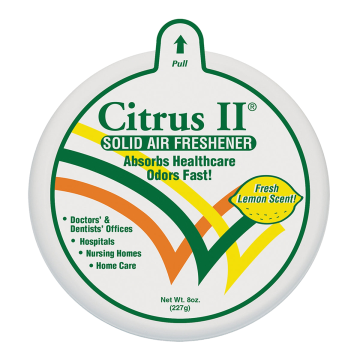 Citrus II Solid Air Freshener by Beaumont Products - Case of 12