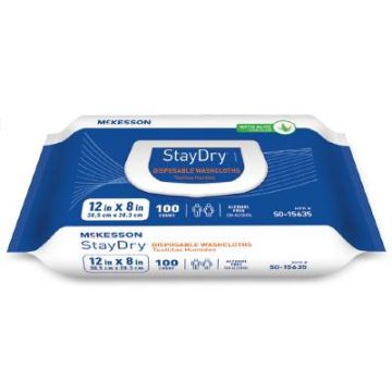 Bath Wipes - Package of 100