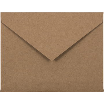 A2 V Flap Flap Envelopes (4 3/8 x 5 3/4) - Grocery Bag 28lb