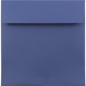 7 1/2 x 7 1/2 Square Envelopes - Presidential Blue 32lb