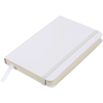 Small 3 3/4 x 5 5/8 Notebooks (100 Lined Pages) - White
