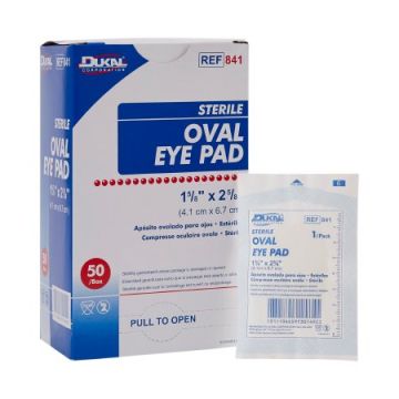 Eye Pad Dukal Small Adhesive Strip - Each-Single