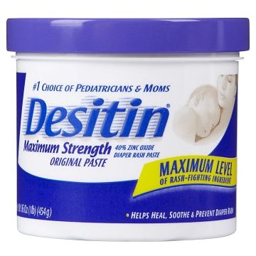 Desitin Diaper Rash Treatment, 16 oz Jar by Johnson & Johnson - Singles