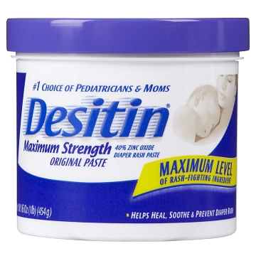 Desitin Diaper Rash Treatment, 16 oz Jar by Johnson & Johnson - Singles