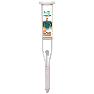 Hugo Comfort Max Lightweight Aluminum Crutches- ADULT