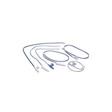 Suction Catheter with Safe-T-Vac™ Valve 18Fr, Staggered Eye, Coil Pack