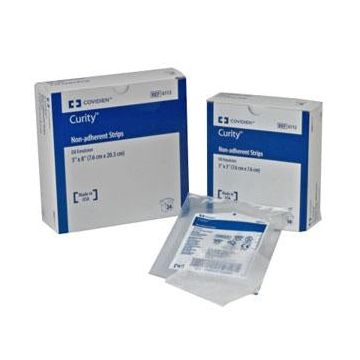 Curity Non-Adhering Oil Emulsion Dressing by Covidien/Kendall - 3 X 3 Inch / Box of 50