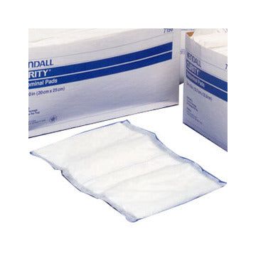 Curity Abdominal Pad by Covidien/Kendall - 5 inch x 9 inch. / Case/880. / NonSterile