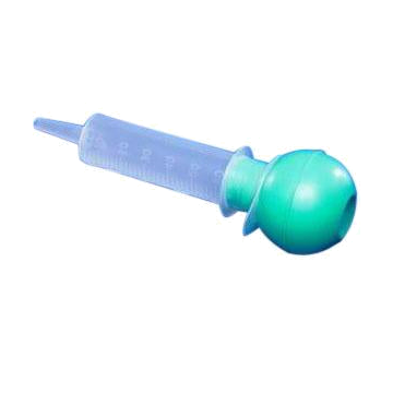 Kendall Irrigation Bulb Syringe with Protector Cap, 60 cc by Covidien