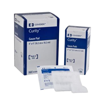 Curity Sterile Gauze Pad, 12 Ply - Box of 100 by Covidien - 2 Inch x 2 Inch