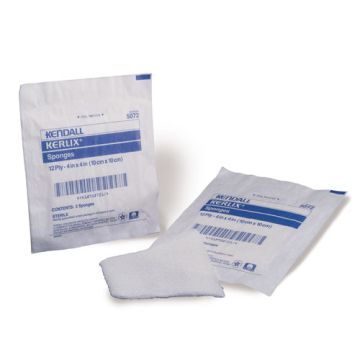 Kerlix Sterile Sponge 4 x 4 by Covidien/Kendall - Box of 25