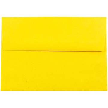 A7 Invitation Envelopes (5 1/4 x 7 1/4) - Yellow 24lb