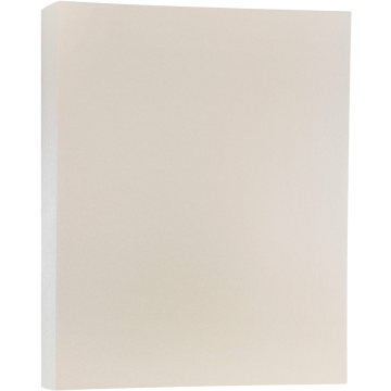 8 1/2 x 11 Cardstock - Opal Metallic 110lb