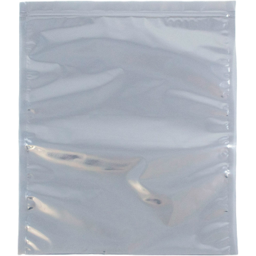 9 x 12 Open End Envelopes with Zip Lock - Clear Foil 32lb