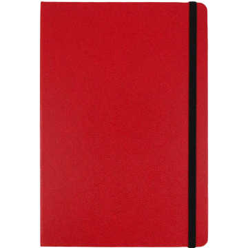 Large 5 7/8 x 8 1/2 Notebooks (100 Lined Pages) - Red