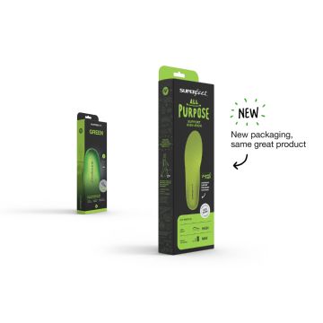 Insole Performance All Purpose High Density Foam - Women 8.5 to 10 / Men 7.5 to 9