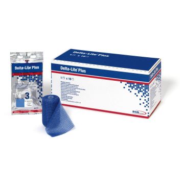Delta Lite Plus Casting Tape by BSN Medical Inc - Box of 10, White, 2 inch x 4 yds