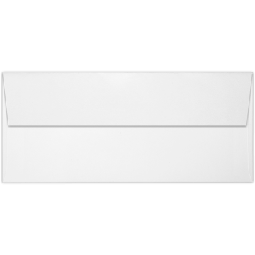 #9 Slimline Square Flap Envelopes (3 7/8 x 8 7/8) - White 24lb