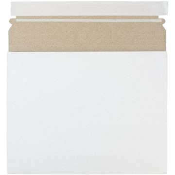 10 x 7 3/4 x 1 Photo Mailer Envelopes with Peel & Seal - White 130lb