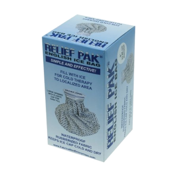 English Style Ice Bag Relief Pak General Purpose One Size Fits Most 9 Inch Diameter Rubberized Fabric / Plastic Reusable