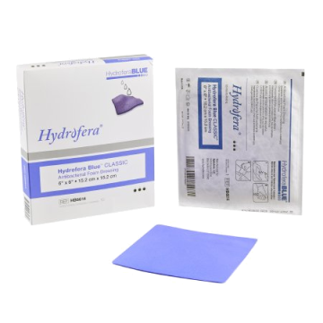 Hydrofera Blue Foam Dressing without Border by Hollister - 2 X 2 Inch / Each