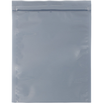 6 x 8 Open End Envelopes with Zip Lock - Clear Foil 32lb