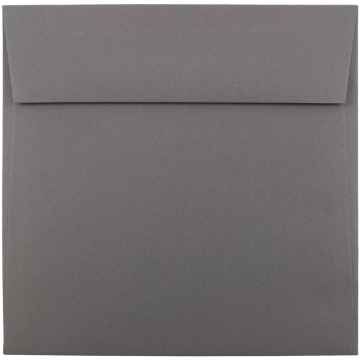 6 1/2 x 6 1/2 Square Envelopes - Dark Smoke Gray 28lb
