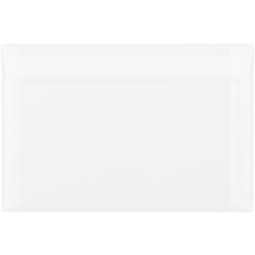 6 x 9 Booklet Envelopes - Clear Translucent 30lb