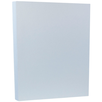 8 1/2 x 11 Cardstock - Baby Blue 100lb
