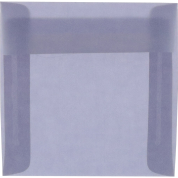 8 1/2 x 8 1/2 Square Envelopes - Wisteria Purple Translucent 30lb