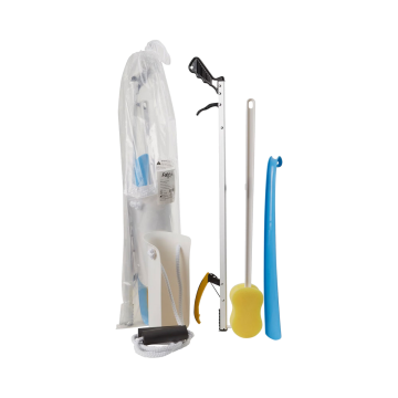 ADL Hip / Knee Equipment Kit FabLife - Standard Reacher - 26 Inch Length / Shoehorn - 18 Inch Length