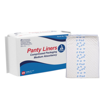 Bladder Control Pad 6 X 17 Inch Moderate Absorbency One Size Fits Most - Box of 25