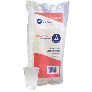 Drinking Cup 5 oz, Polypropylene - Bag of 100