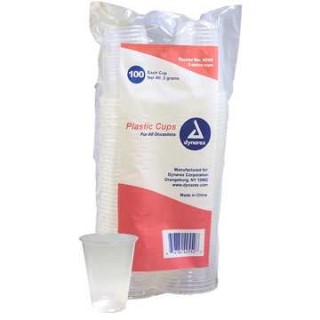 Drinking Cup 5 oz, Polypropylene - Bag of 100