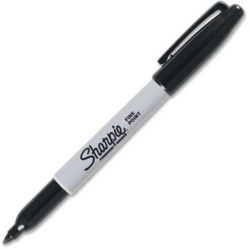 Sharpie Black Fine Point Permanent Markers (1884739) - 36/Pack