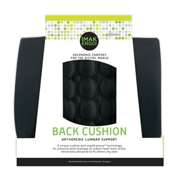 Imak Back Cushion with Ergopressure Technology