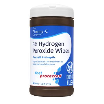Antiseptic Skin Wipe Pharma-C-Wipes® Towelette Canister