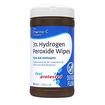 Antiseptic Skin Wipe Pharma-C-Wipes® Towelette Canister