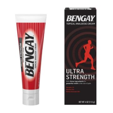 Topical Pain Relief Bengay® Ultra Strength 30% - 10% - 4% Strength Camphor / Menthol / Methyl Salicylate - 4 oz Cream