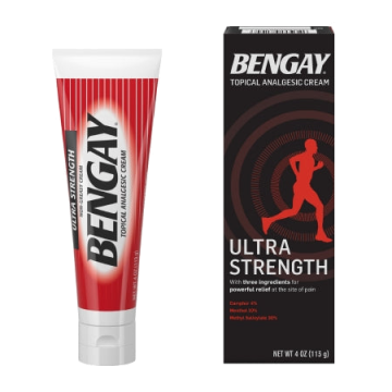 Topical Pain Relief Bengay® Ultra Strength 30% - 10% - 4% Strength Camphor / Menthol / Methyl Salicylate - 4 oz Cream