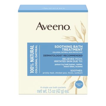 Aveeno Soothing Bath Treatment Individual Packet
