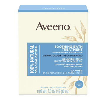 Aveeno Soothing Bath Treatment Individual Packet