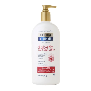 Hand and Body Moisturizer Gold Bond® Diabetics