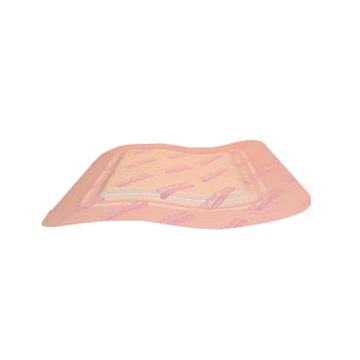 Silicone Foam Dressing KerraFoam Gentle Adhesive with Border Sterile by Crawford - 3 X 3 Inch Square / Box/10