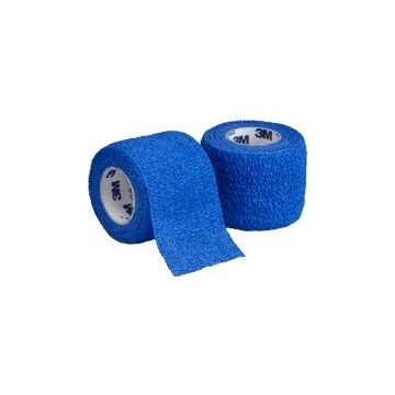 3M Coban™ Self-Adherent Wrap, Lightweight, Latex, Non-Sterile - Tan / 1 Inch X 5 Yard