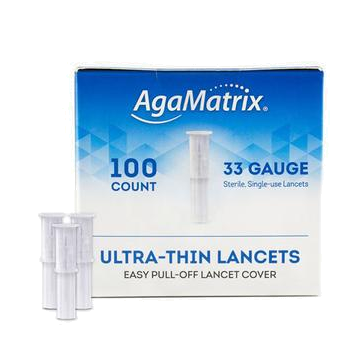 WaveSense™ iTest Ultra-thin Lancet 33G, Sterile