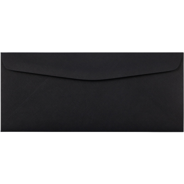#10 Regular Envelopes (4 1/8 x 9 1/2) - Black Linen 32lb