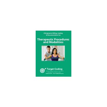 The ABCs of Billing, Coding & Documentation for Therapeutic Procedures & Modalities - Each, Videos, Workbook & Forms E-mailed (Video Download)